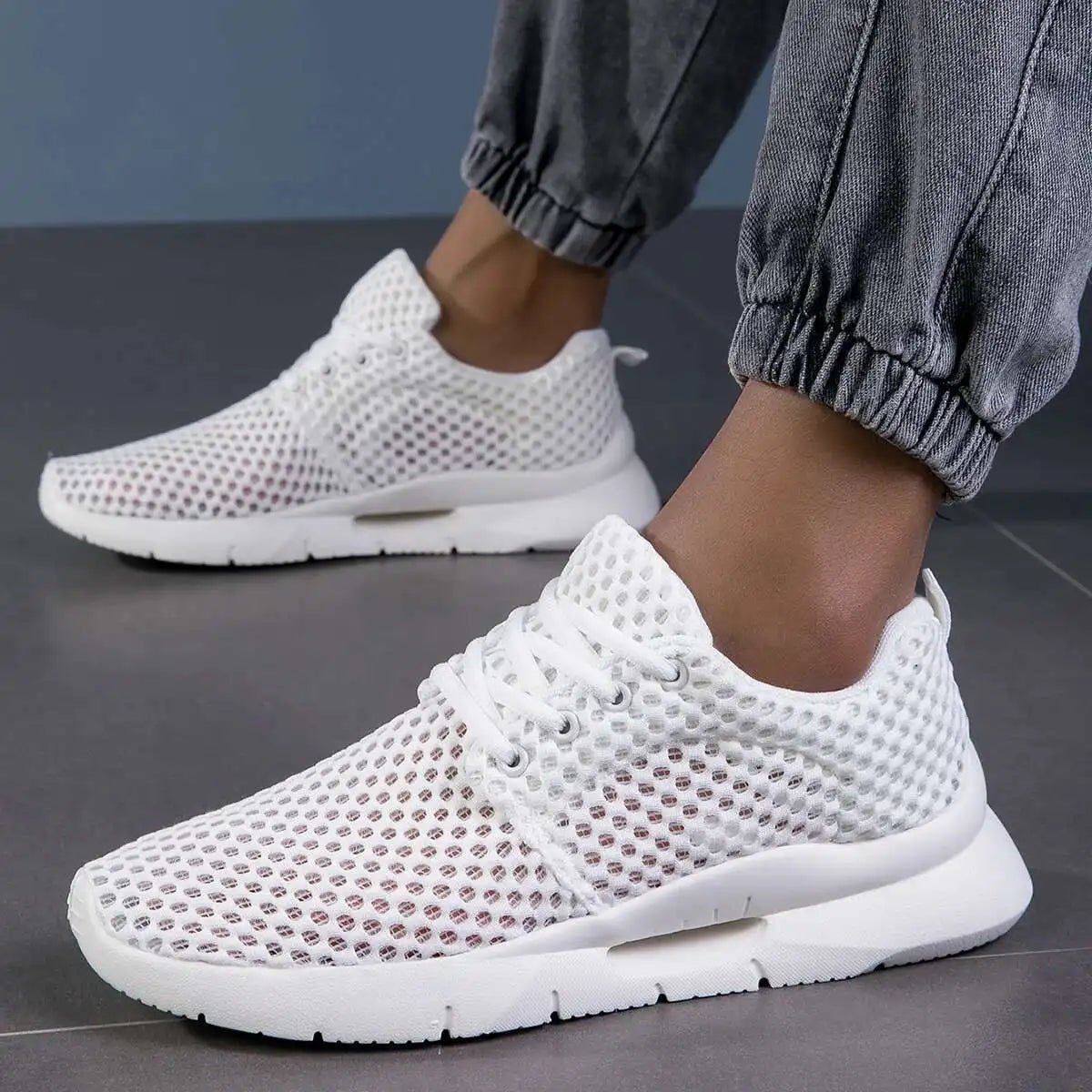 Baskets Respirantes Sans Lacets