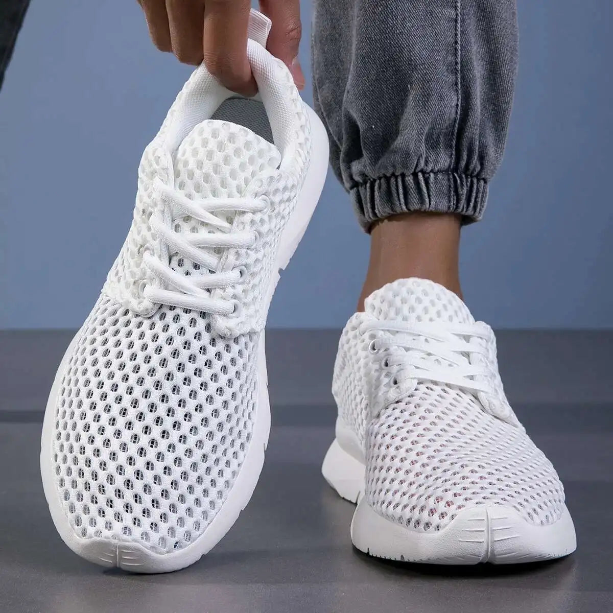 Baskets Respirantes Sans Lacets