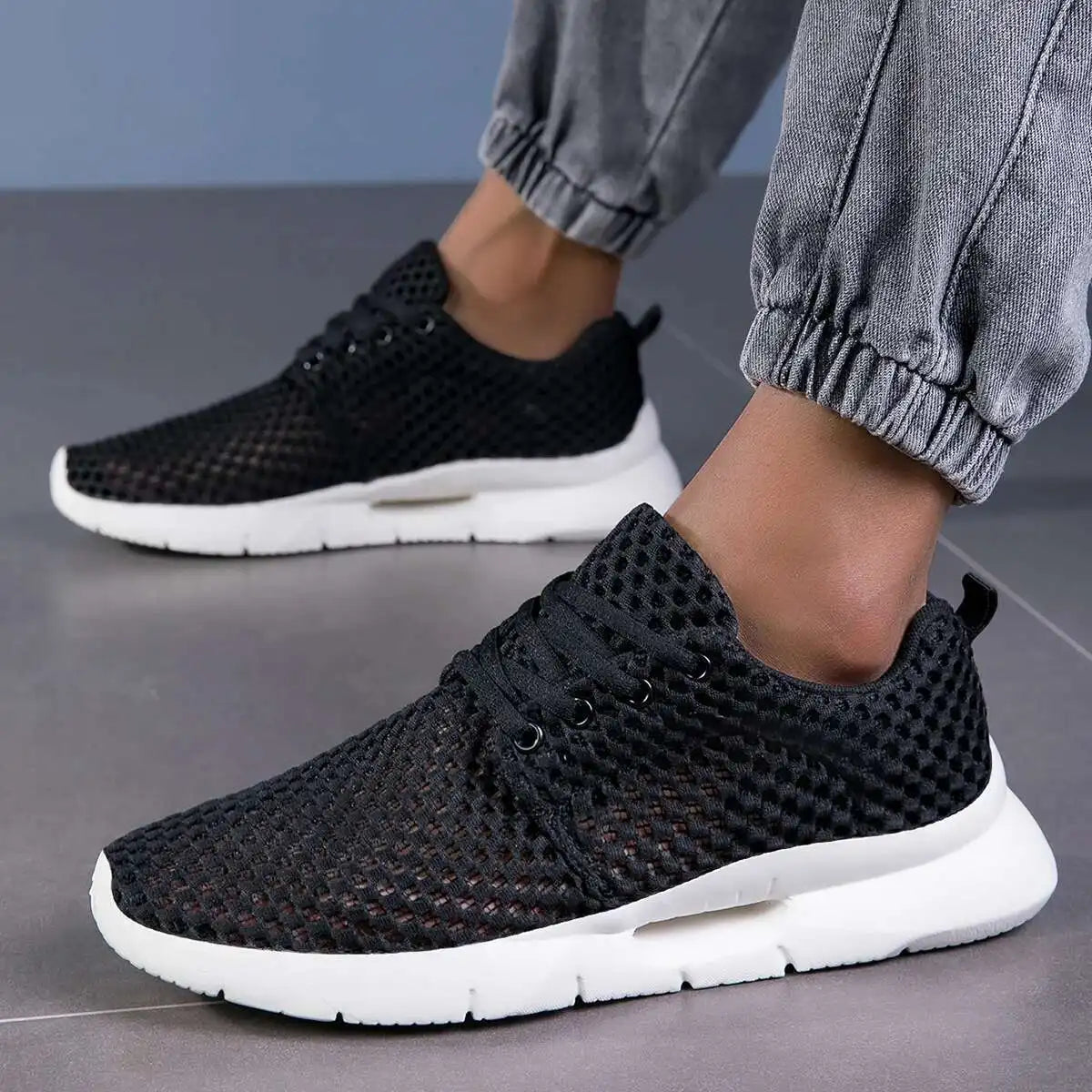 Baskets Respirantes Sans Lacets