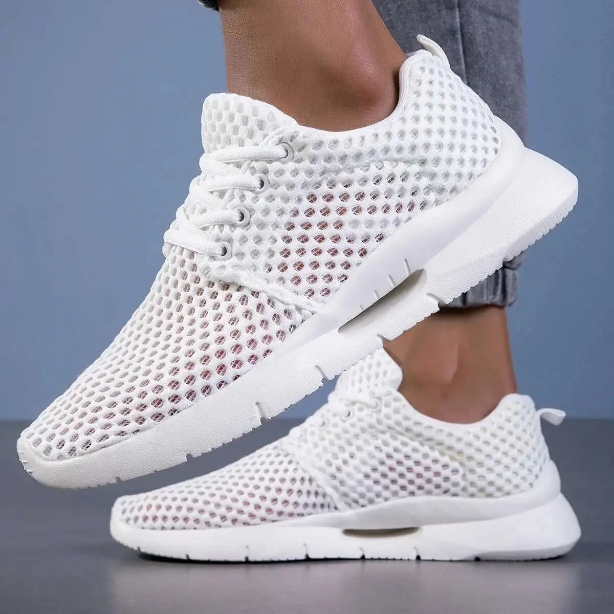 Baskets Respirantes Sans Lacets